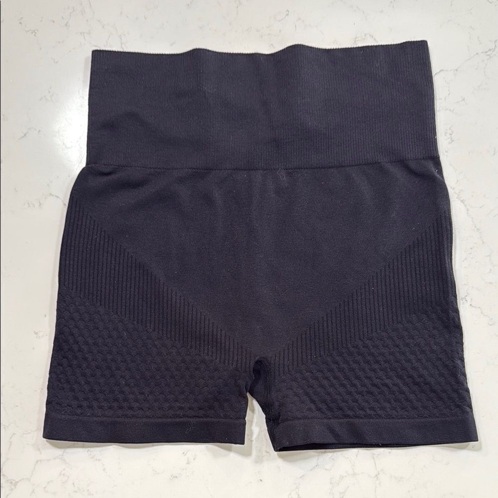 Zara High-Waisted Black Women's athletic Shorts
